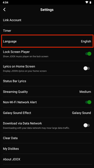 JOOX音乐中文版下载
